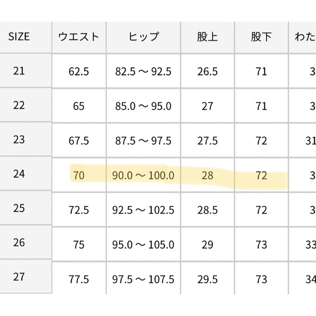 upper hights(アッパーハイツ)のUpper hights the Hailey size 24 レディースのパンツ(デニム/ジーンズ)の商品写真