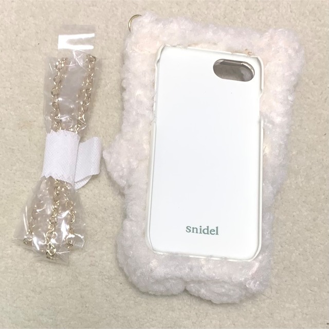 SNIDEL(スナイデル)の新品 スナイデル iPhoneケース スマホ/家電/カメラのスマホアクセサリー(iPhoneケース)の商品写真