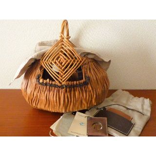 kakashe様専用 エバゴス「タカイ ソラ ノ シタ 390」かごバッグ(かごバッグ/ストローバッグ)
