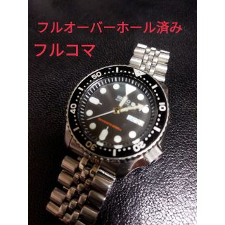 セイコー(SEIKO)の【フルOH済】セイコーダイバー200M オートマ　機械式腕時計(腕時計(アナログ))