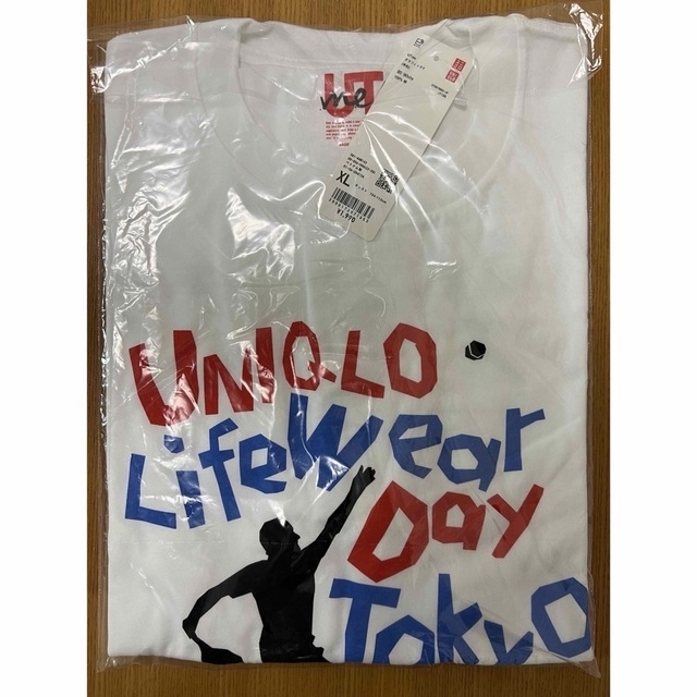 UNIQLO(ユニクロ)の【未開封】ユニクロ フェデラー 会場限定 Tシャツ & ステッカー メンズのトップス(Tシャツ/カットソー(半袖/袖なし))の商品写真