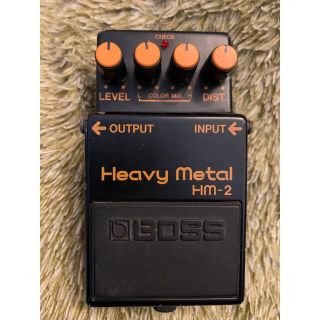 ボス(BOSS)のBOSS HM-2 エフェクター Ꮋeavy Metal 1987年製(エフェクター)