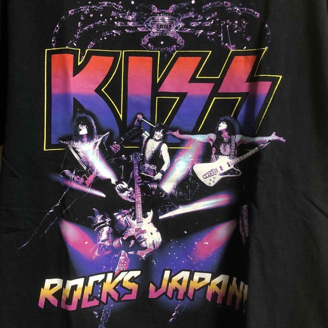 GILDAN(ギルタン)のKISS 2013年 ジャパンツアーTシャツ メンズのトップス(Tシャツ/カットソー(半袖/袖なし))の商品写真