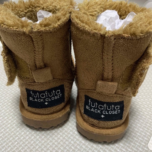 futafuta(フタフタ)のムートンブーツ　13cm キッズ/ベビー/マタニティのベビー靴/シューズ(~14cm)(ブーツ)の商品写真