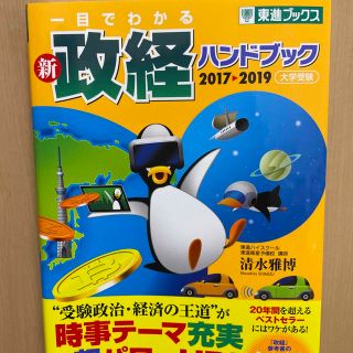 一目でわかる新政経ハンドブック 大学受験 ２０１７→２０１９(語学/参考書)