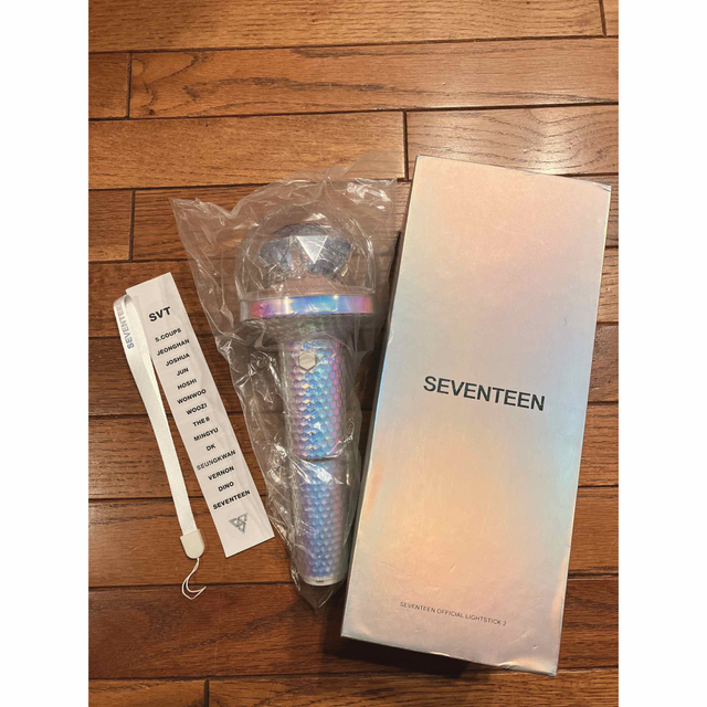 seventeen ペンライト　ver.2 Bluetooth エンタメ/ホビーのタレントグッズ(アイドルグッズ)の商品写真