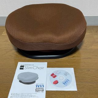 東急スポーツオアシス　骨盤スリムチェア　DVD、説明書付き(トレーニング用品)