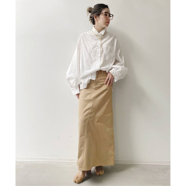 L'Appartement DEUXIEME CLASSE(アパルトモンドゥーズィエムクラス)のめい様専用　L'Appartement Chino Maxi Skirt 36  レディースのスカート(ロングスカート)の商品写真