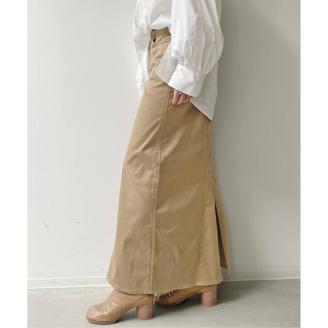 L'Appartement DEUXIEME CLASSE(アパルトモンドゥーズィエムクラス)のめい様専用　L'Appartement Chino Maxi Skirt 36  レディースのスカート(ロングスカート)の商品写真