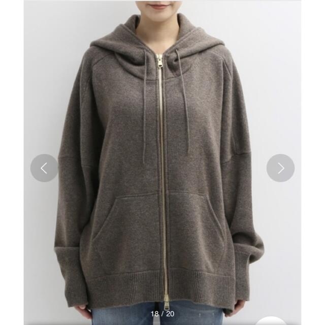 Eternal カシミアパーカー &カシミアパンツ36 ブラウン セットアップ