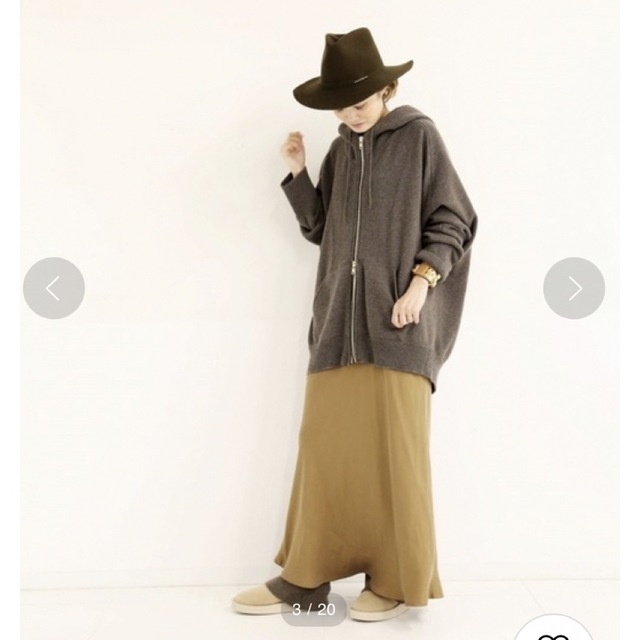 Eternal カシミアパーカー &カシミアパンツ36 ブラウン セットアップ