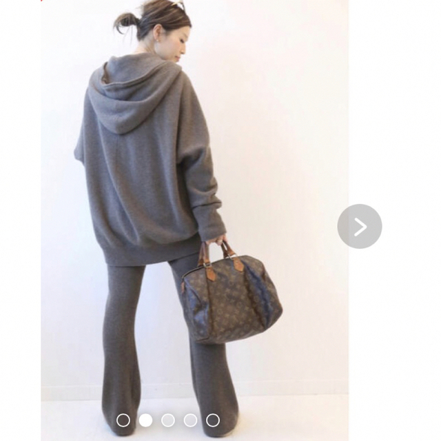 Eternal カシミアパーカー &カシミアパンツ36 ブラウン セットアップ