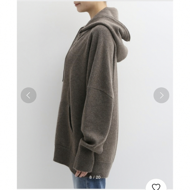Eternal カシミアパーカー &カシミアパンツ36 ブラウン セットアップ