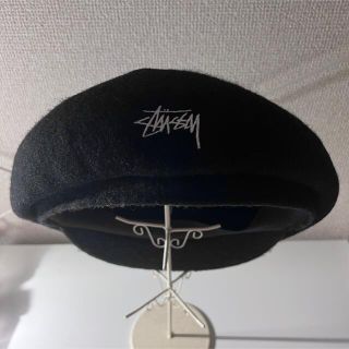 ☆極美品☆ OLD STUSSY キャスケット　ハンチング　ベレー帽　ジャガード