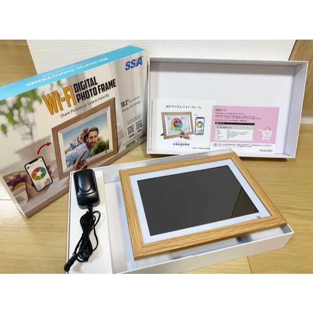 moonka デジタルフォトフレーム 10.1インチ wifi 人感センサー 再再販