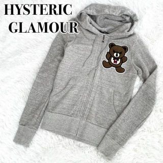 ヒステリックグラマー(HYSTERIC GLAMOUR)の◎希少◎『HYSTERIC GLAMOUR』くま ベア ワッペン パーカー(パーカー)