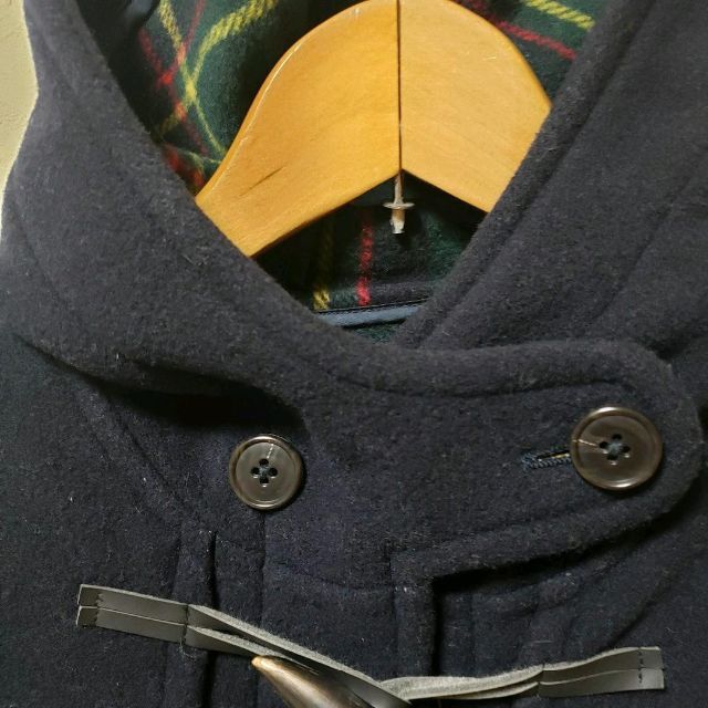 UNITED ARROWS(ユナイテッドアローズ)のユナイテッドアローズ バロムブローザ ダッフルコート　ネイビー　S レディースのジャケット/アウター(ダッフルコート)の商品写真