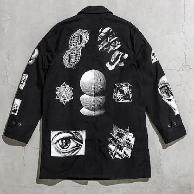 Supreme × M.C. Escher 17SS Trench Coat | www.innoveering.net