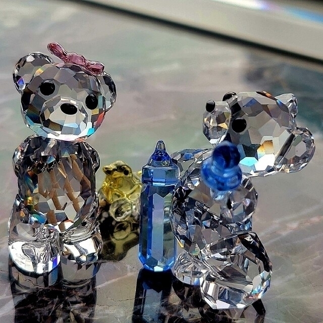 SWAROVSKI - スワロフスキー『クリスベア /It's a Boy/It's a Girl』美