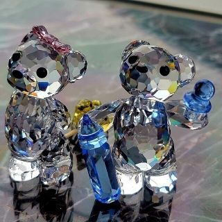 SWAROVSKI スワロフスキー 1992年 廃盤品 置物 鳥 カワセミ