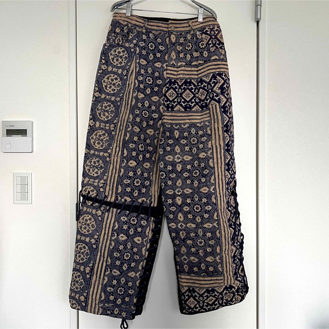 CRAIG GREEN - Craig Green Tapestry Laced Quilted pants