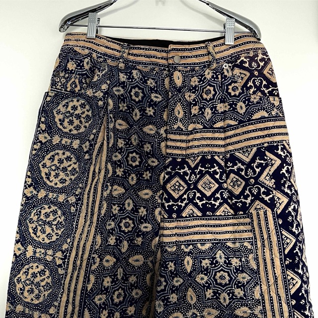 Craig Green Tapestry Laced Quilted pants 1