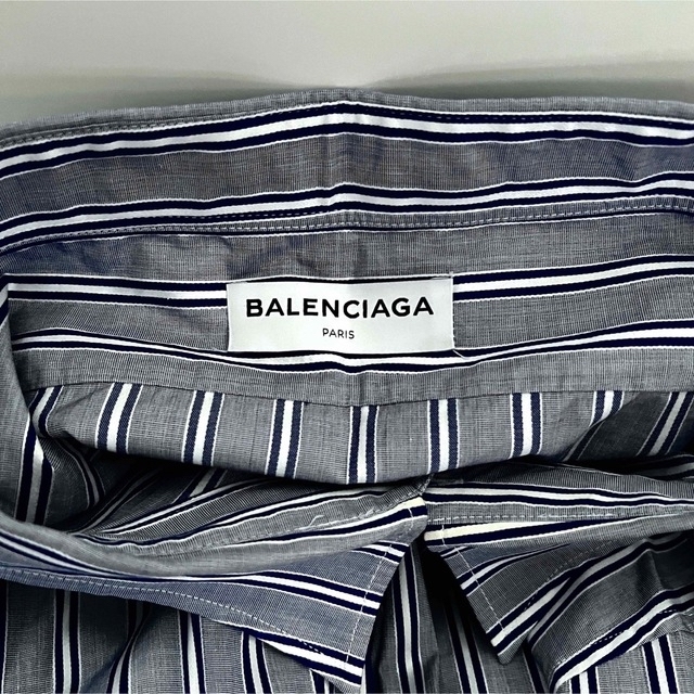 Balenciaga(バレンシアガ)のBalenciaga 17SS Striped Swing Shirt メンズのトップス(シャツ)の商品写真