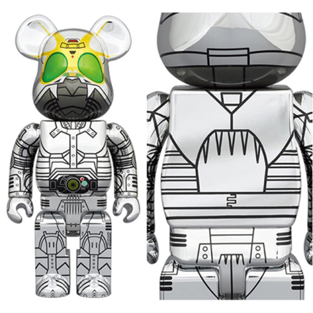 BE@RBRICK SHADOW MOON (SORAYAMA) 1000％