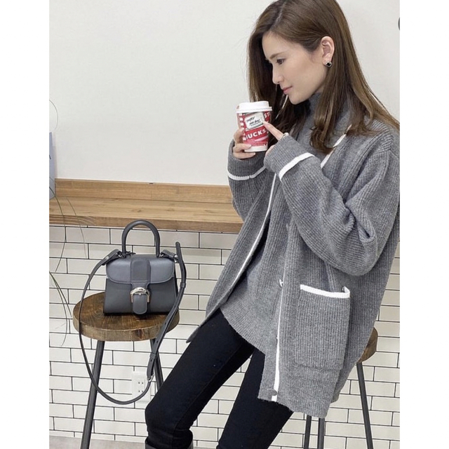 maison de Dolce. ドッキングカーディガン グレー - inisnu.ac.id