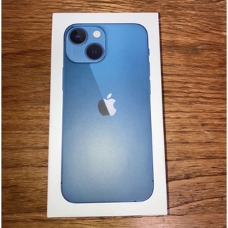 iPhone - iPhone 13 mini ブルー128GB SIMフリー 付属品､箱付きの