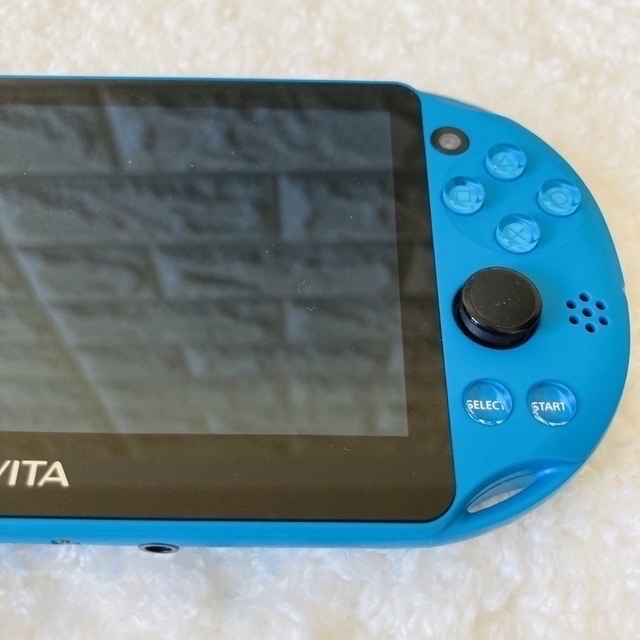 PSVITA アクアブルー PCH-2000 ZA23 本体 ゲーム機 商品の状態 本日