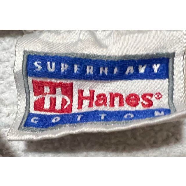 Hanes(ヘインズ)のボロ雰囲気GOOD 90s ヘインズ　Hanes スウェット　ワンポイント刺繍 メンズのトップス(スウェット)の商品写真