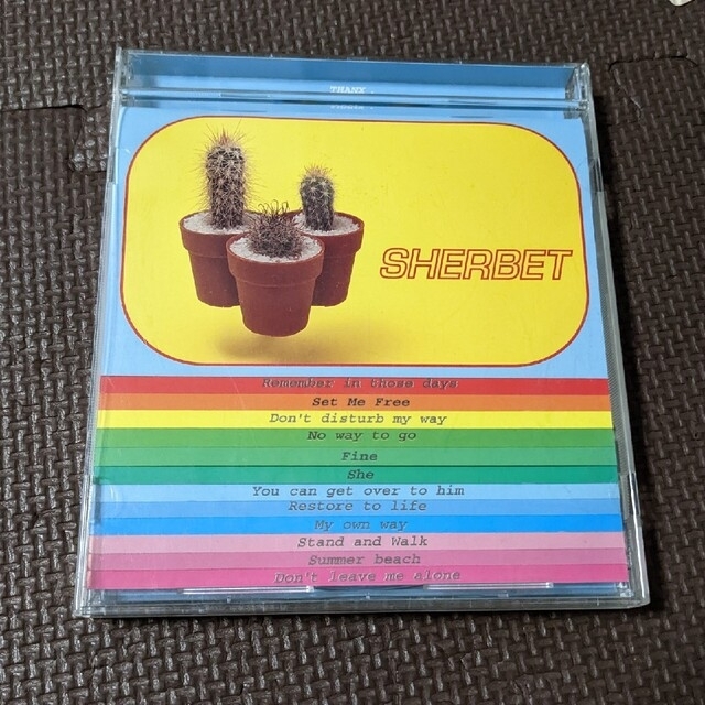 SHERBET アルバム エンタメ/ホビーのCD(ポップス/ロック(邦楽))の商品写真