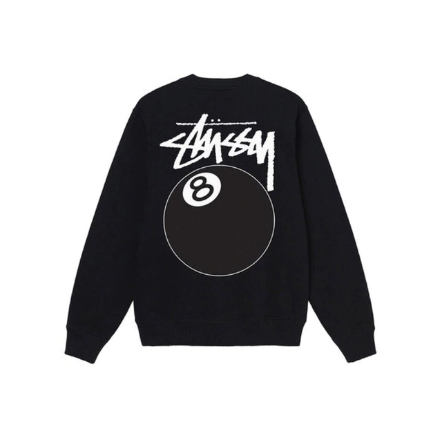 STUSSY(ステューシー)のSTUSSY 8 BALL スウェット　Lサイズ メンズのトップス(スウェット)の商品写真