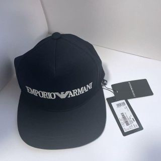 エンポリオアルマーニ(Emporio Armani)の【新品未使用】エンポリオ　アルマーニ　キャップ　帽子　ブランド　即日配送(キャップ)