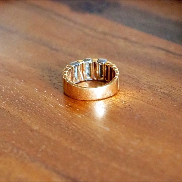 国内在庫】 PT900 K18 指輪 7.8g 0.11ct nuseluj.com