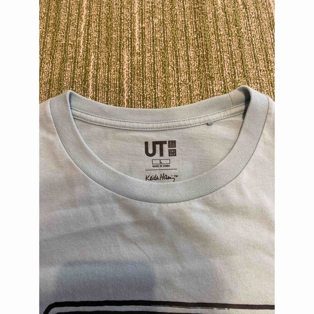 UNIQLO(ユニクロ)のUNIQLO ユニクロ キースヘリングTシャツ 半袖Lサイズ メンズのトップス(Tシャツ/カットソー(半袖/袖なし))の商品写真