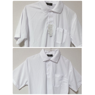 白　ポロシャツ  ２枚組(ポロシャツ)