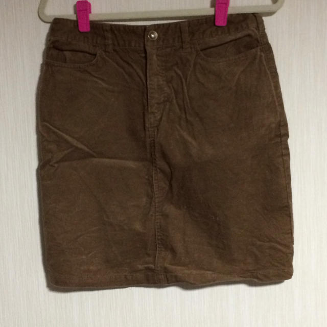 MUJI (無印良品)(ムジルシリョウヒン)の▽ コーデュロイスカート レディースのスカート(ミニスカート)の商品写真