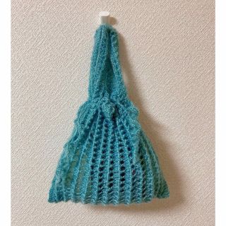 プリーツメッシュバッグ　ハンドメイド　kukuru(バッグ)