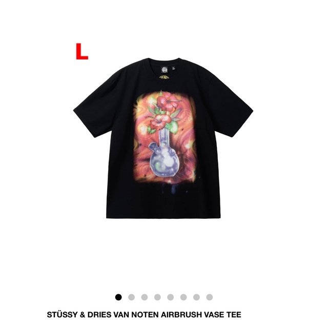 Tシャツ/カットソー(半袖/袖なし)STÜSSY & DRIES VAN NOTEN TEE ステューシー T