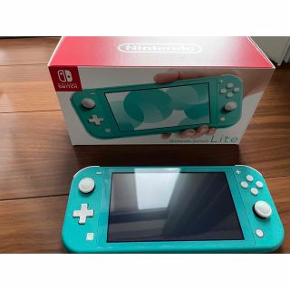 ニンテンドースイッチ(Nintendo Switch)の⚠︎akiraさん専用 Nintendo Switch LITE ターコイズ(携帯用ゲーム機本体)