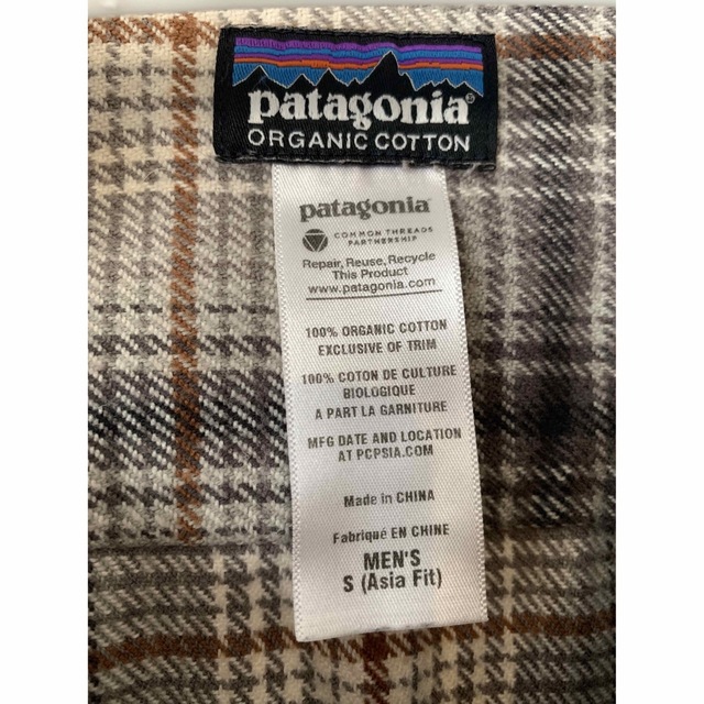 Patagonia／100％オーガニックコットンシャツ・ネルシャツ