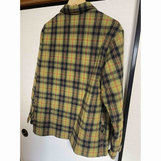 【新品】Supreme Quilted Plaid Flannel Shirt 2