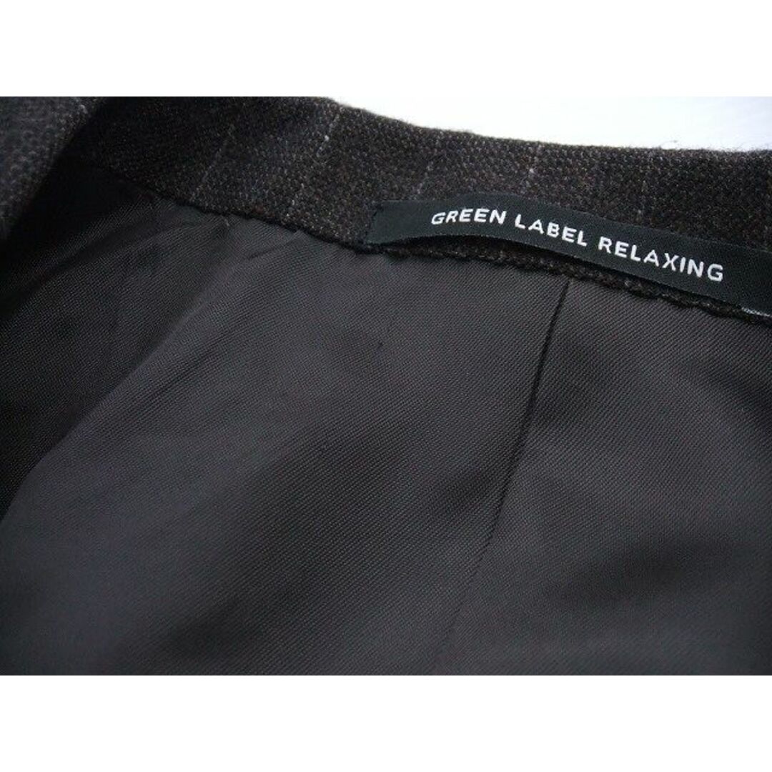 UNITED ARROWS green label relaxing(ユナイテッドアローズグリーンレーベルリラクシング)のグリーンレーベルリラクシング ウール ストライプ テーラードジャケット メンズのジャケット/アウター(テーラードジャケット)の商品写真