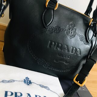 PRADA - 新品同様 極美品 PRADA プラダ 2way ショルダーバッグ 