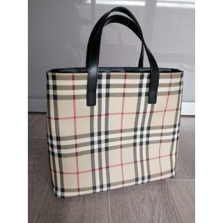 バーバリー(BURBERRY)の★お値下げ/早い物勝ち！★バーバリー ノバチェック　トート　PVCレザー(トートバッグ)