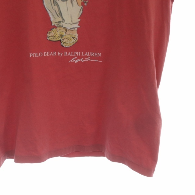 POLO RALPH LAUREN(ポロラルフローレン)のポロ ラルフローレン カットソー Tシャツ 半袖 ポロベアプリント クルーネック レディースのトップス(Tシャツ(半袖/袖なし))の商品写真