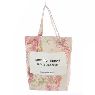 ビューティフルピープル(beautiful people)のビューティフルピープル トートバッグ ハンドバッグ キャンバス ペイントプリント(トートバッグ)