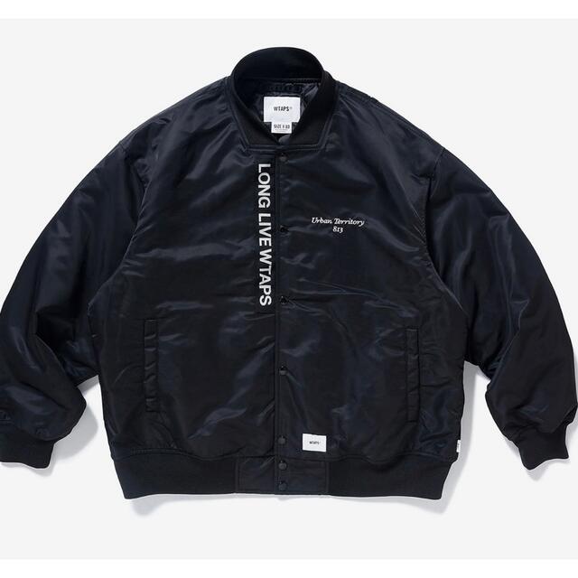 W)taps(ダブルタップス)のwtaps team jacket nylon. twill.Ｌサイズ メンズのジャケット/アウター(ナイロンジャケット)の商品写真